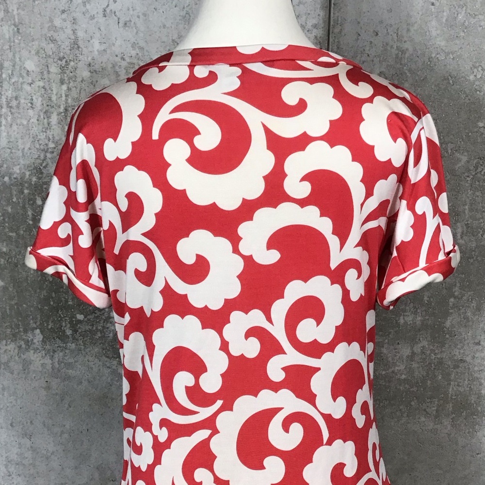 Diane Von Furstenberg Beth Dress Womens Silk Jersey Stretch Mini w/ Pockets SZ 8 - Picture 8 of 12